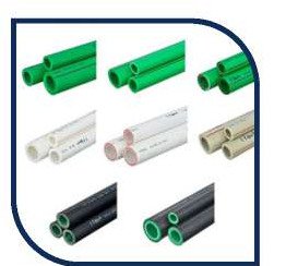 PVC, CPVC & PPR Pipes